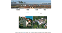 Desktop Screenshot of hauskatharina.de